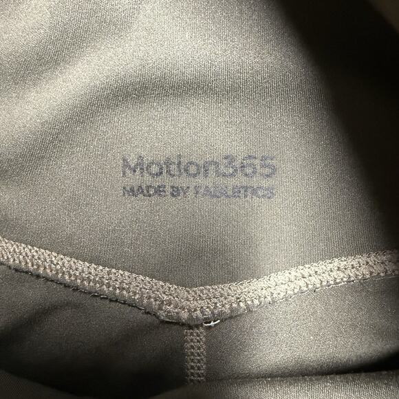 Fabletics Motion 365 Leggings Women's Small/Medium (no tag) Green Ankle Pockets - Picture 2 of 7